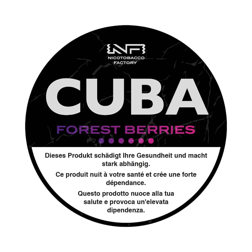 CUBA BLACK---FOREST-BERRIES