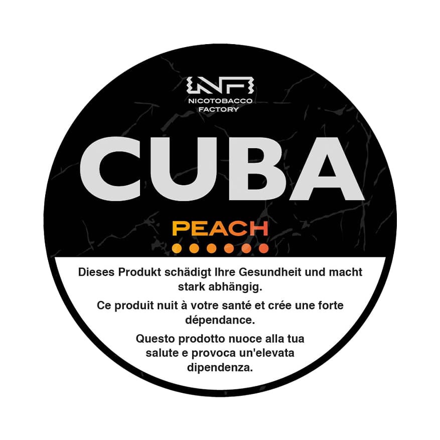CUBA BLACK---PEACH
